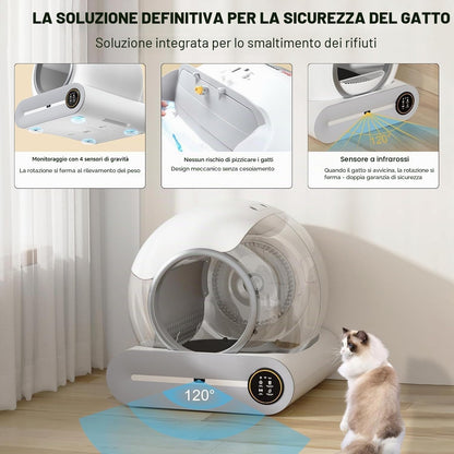 Lettiera Gatto Autopulente, Lettiera Autopulente per Gatti, Diversi Gatti